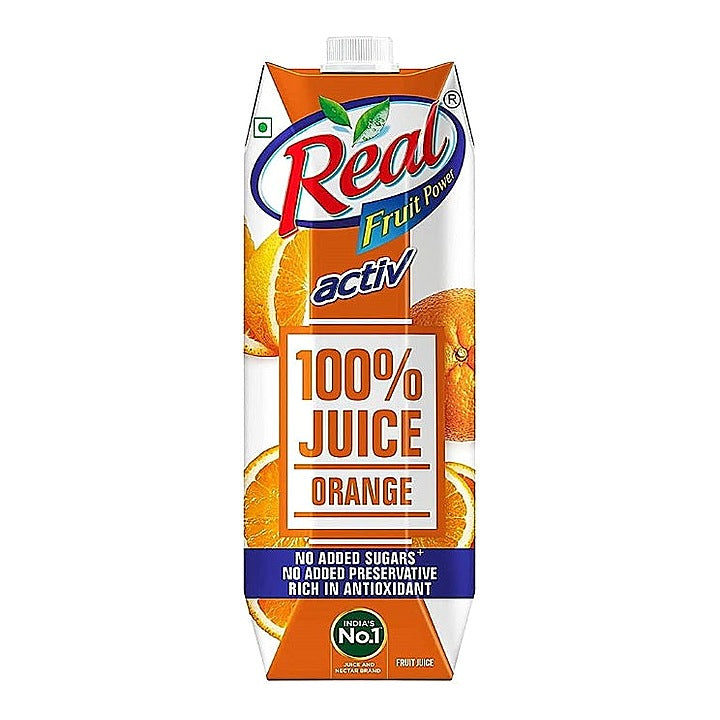 Real Active Orange Juice Tetrapak 1 ltr
