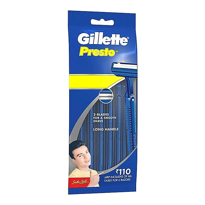 Gillette Presto Disposable Razor 5 pcs