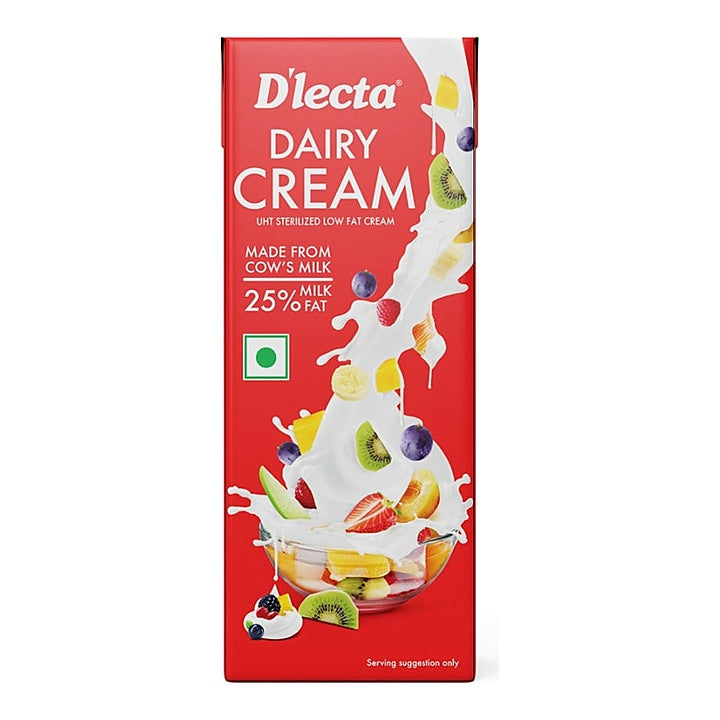 D'Lecta Cream Tetrapak 200 ml