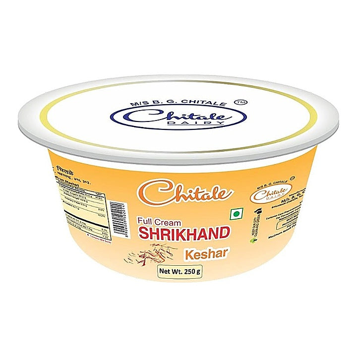 Chitale Shrikhand Kesar Tub 250 g