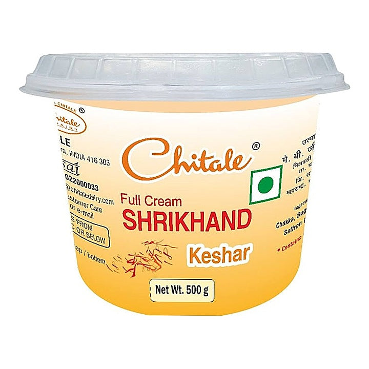 Chitale Shrikhand Kesar Tub 500 g