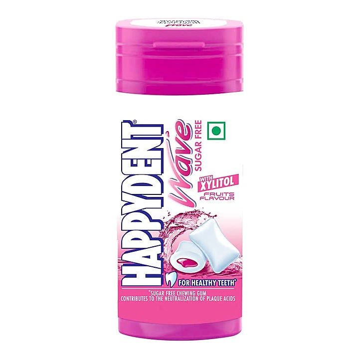 Happydent Wave Xylitol Fruits Flavour Bottle 30.6 g