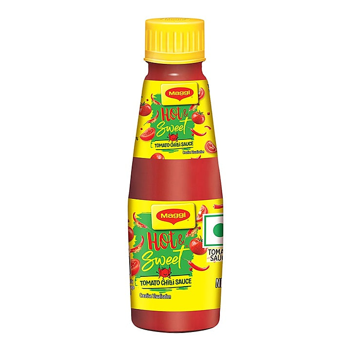 Maggi Hot & Sweet Tomato Ketchup Bottle 200 g