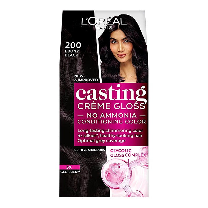 L'Oreal Paris Casting Ebony Black Hair Colour 200 g
