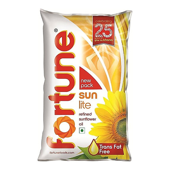 Fortune Sun Lite Sunflower Oil 870 g