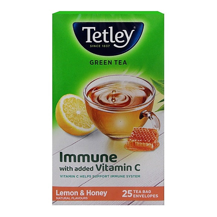Tetley Green Lemon Honey Tea 25 pcs