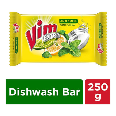 Vim Dishwash Anti Smell Bar Pudina 250 g