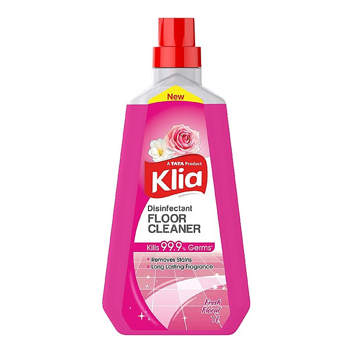 Klia Disinfectant Floral Floor Cleaner, 1 L