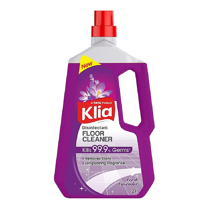 Klia Disinfectant Lavender Floor Cleaner, 2 L