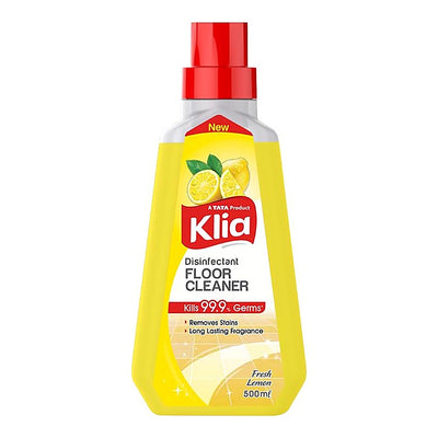 Klia Disinfectant Lemon Floor Cleaner, 500 ml
