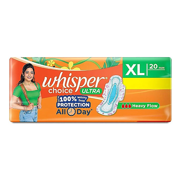 Whisper Ultra Choice Sanitary Pads 20 pads