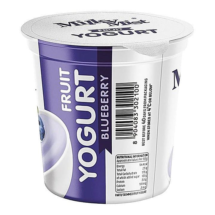 Milky Mist Blueberry Fruit Yoghurt 100 ml