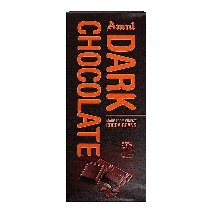 Amul Dark Chocolate 55% 150 g