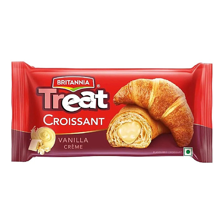 Britannia Treat Croissant Vanilla Cream 47 g