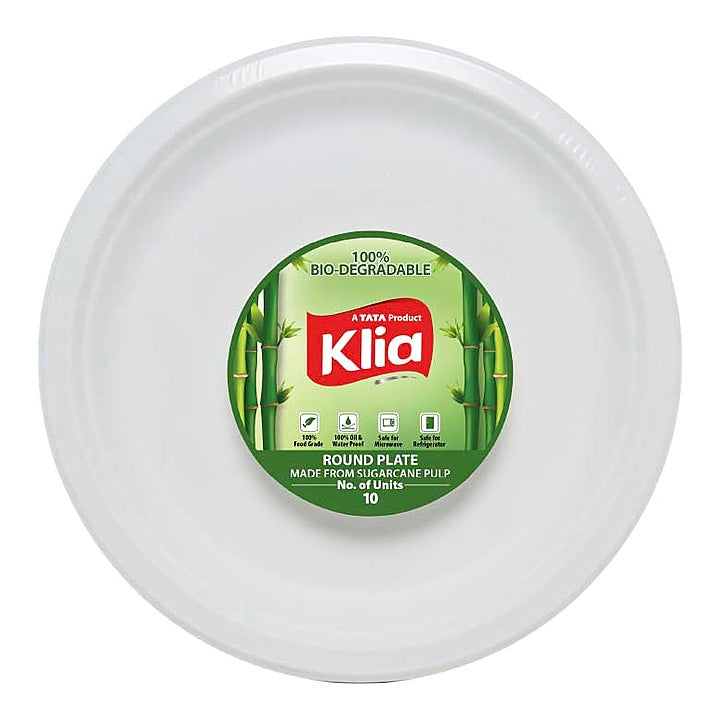 Klia Big Round Plate Pack Of 10