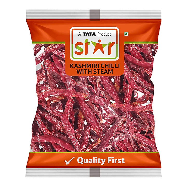 Star Whole Kashmiri Chilli With Stem 100 g