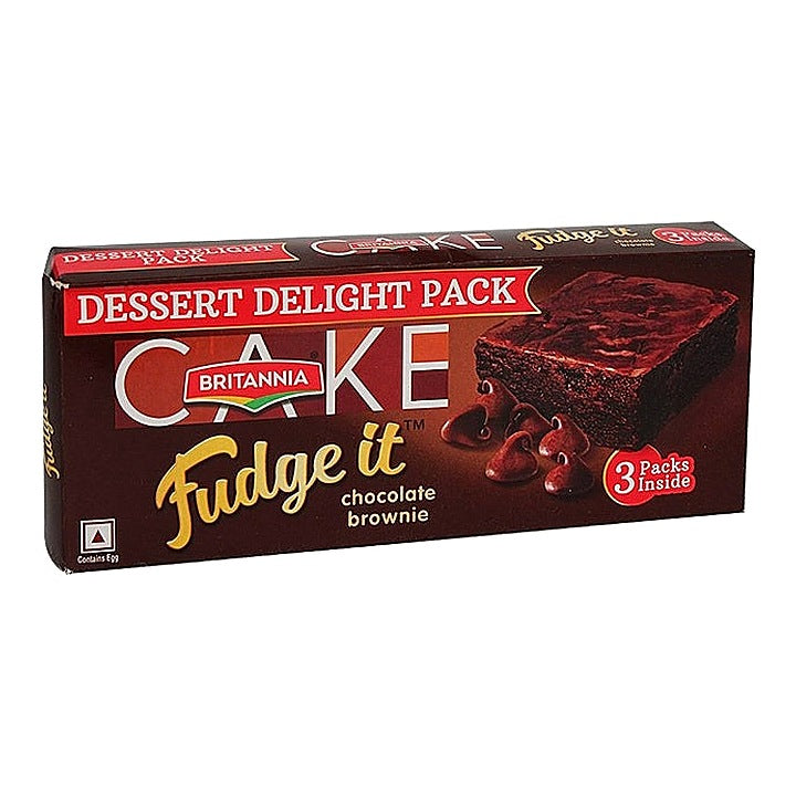 Britannia Fudgeit Browine Cake Combi 120 g