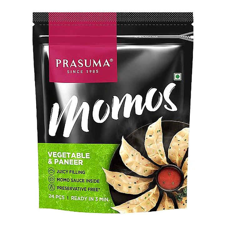 Prasuma Vegetable Momos 24 pcs