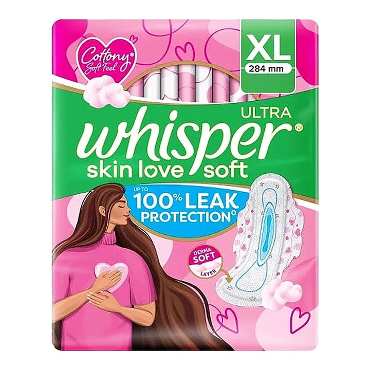 Whisper Ultra Soft Xl San Pad pack of 44