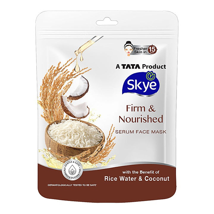 Skye Rice Water And Coconut Facesheet Mask, Pack of 1