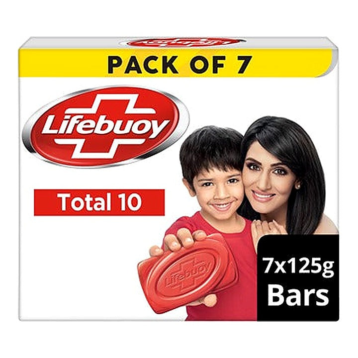 Lifebuoy Total 10 Soap 7x125 g