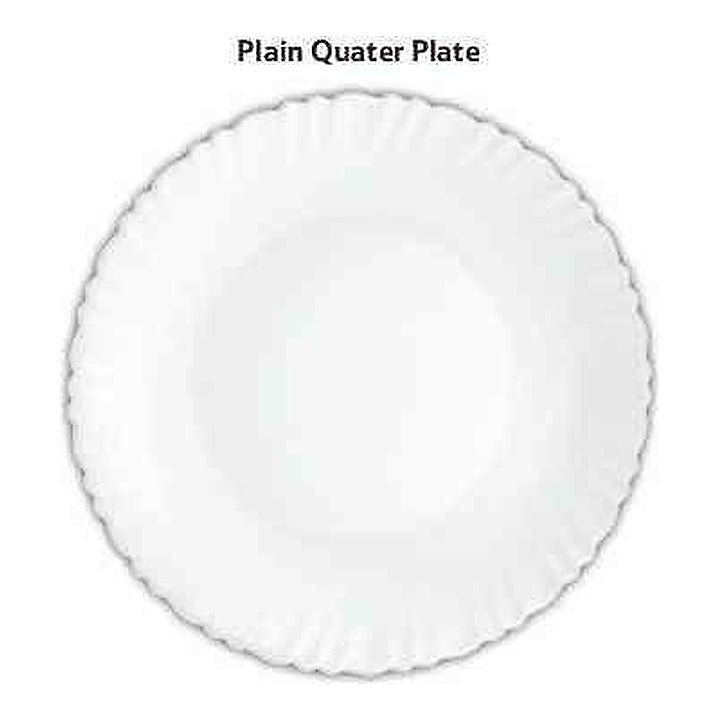 Smartle Plain Quater Plate 1 pc