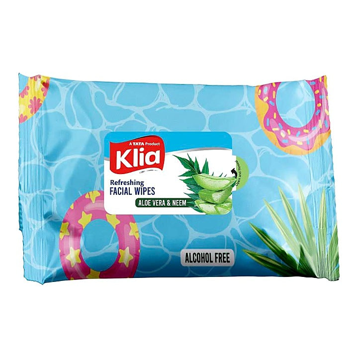 Klia Facial Wipes Neem Aloevera Pack Of 20