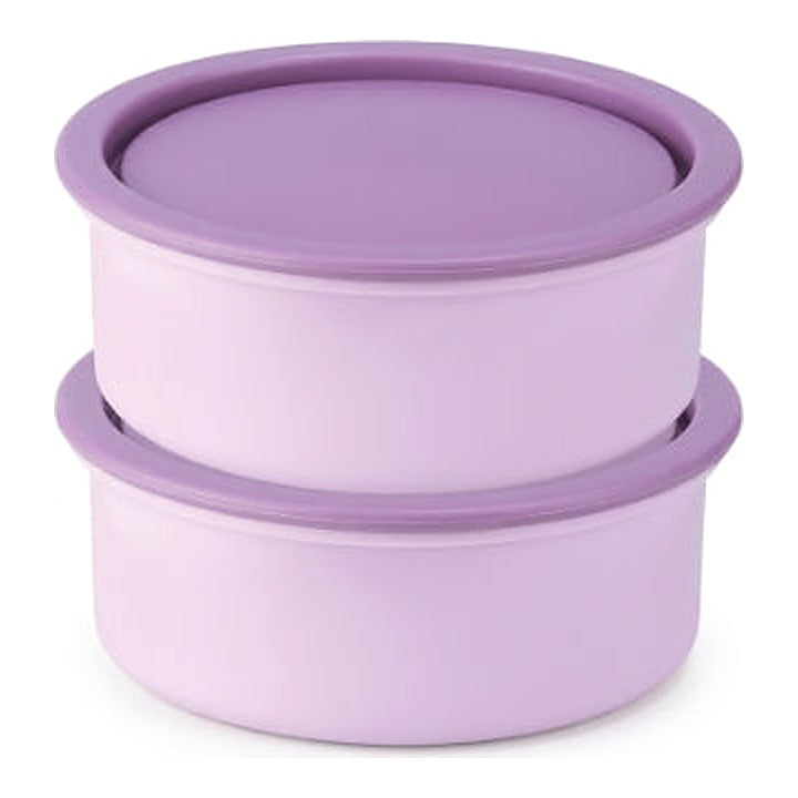 Smartle Plain Snaplock 500 Ml Lavender set of 2