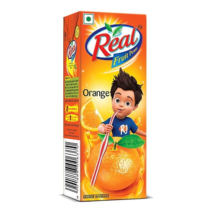 Real Orange Juice Tetrapak 180 ml