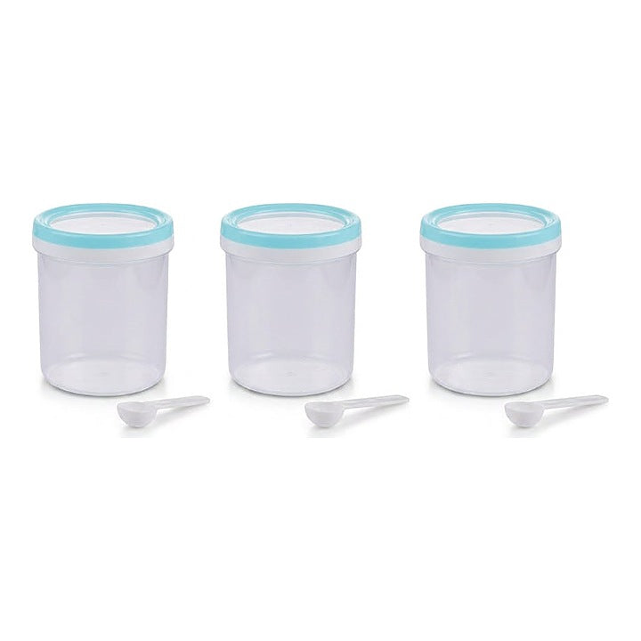 Smartle Easy Spin Container 1.5 Ltr Green set of 3