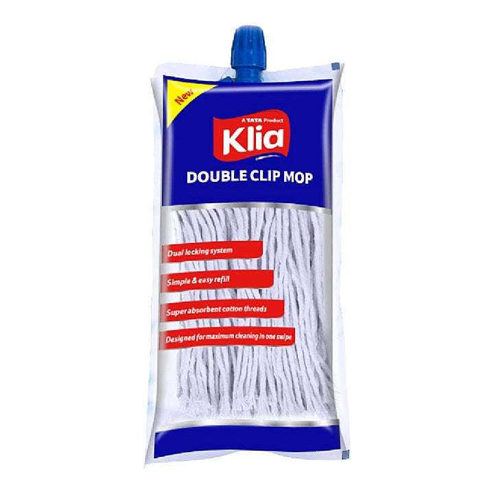 Klia Double Clip Mop, 1 Pc