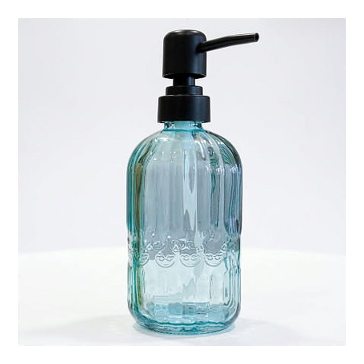 Smartle Glass Soap Dispenser Blue 400 Ml 1 pc