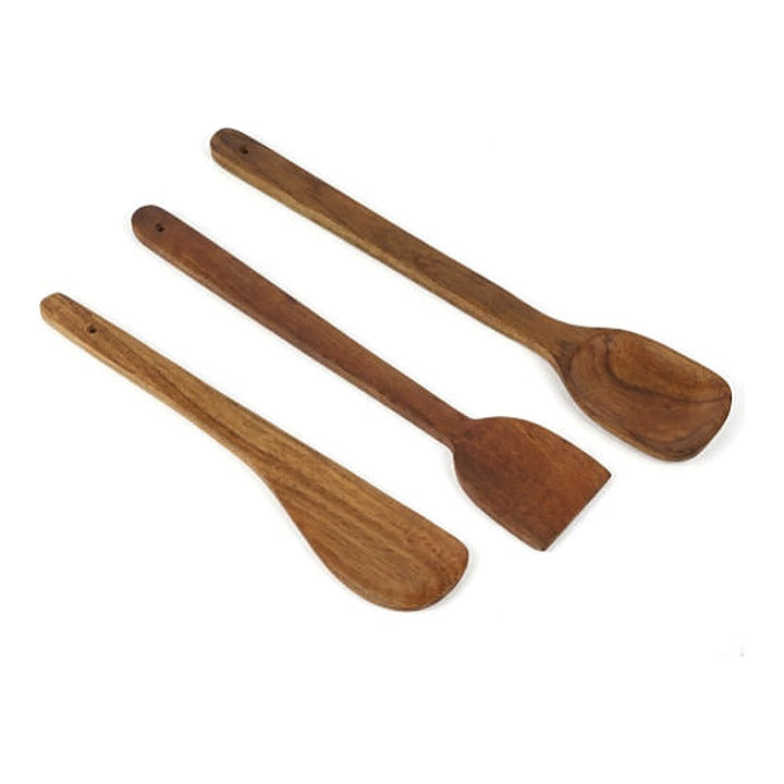 Smartle Rubberwood Spatula set of 3