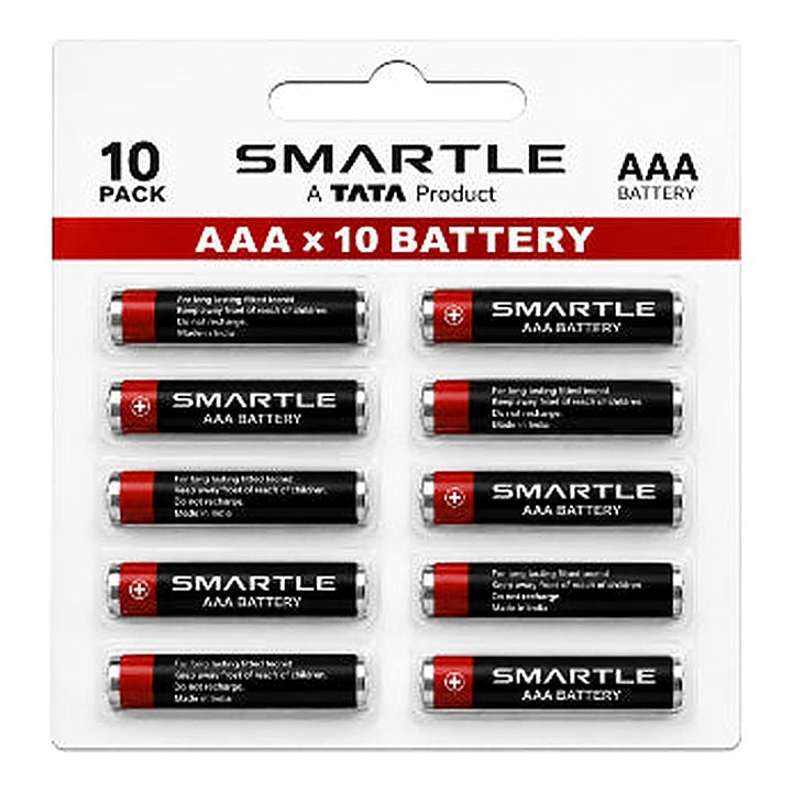 Smartle AAA Batteries Carbon Zinc pack of 10