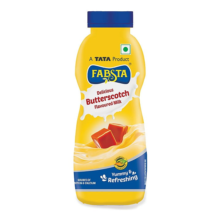 Fabsta Butterscotch Flavoured Milk, 180 ml