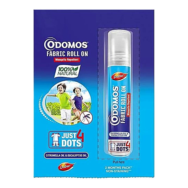 Odomos Fabric Roll-On Mosquito Repellent 8 ml