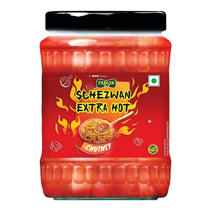 Fabsta Schezwan Extra Hot Chutney, 590 g