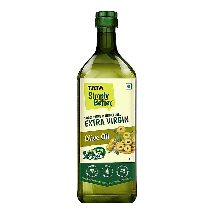 Tata Simply Better Extra Virgin Olive Oil 1 Ltr