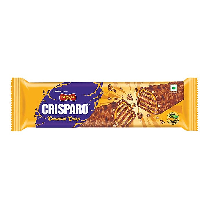 Fabsta Crisparo Caramel Crisp, 20 g