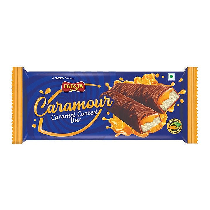 Fabsta Caramour Caramel Coated Bar, 20 g