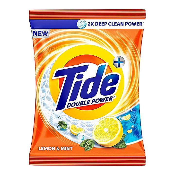 Tide Double Power Detergent Powder - Lemon & Mint : 7 kg
