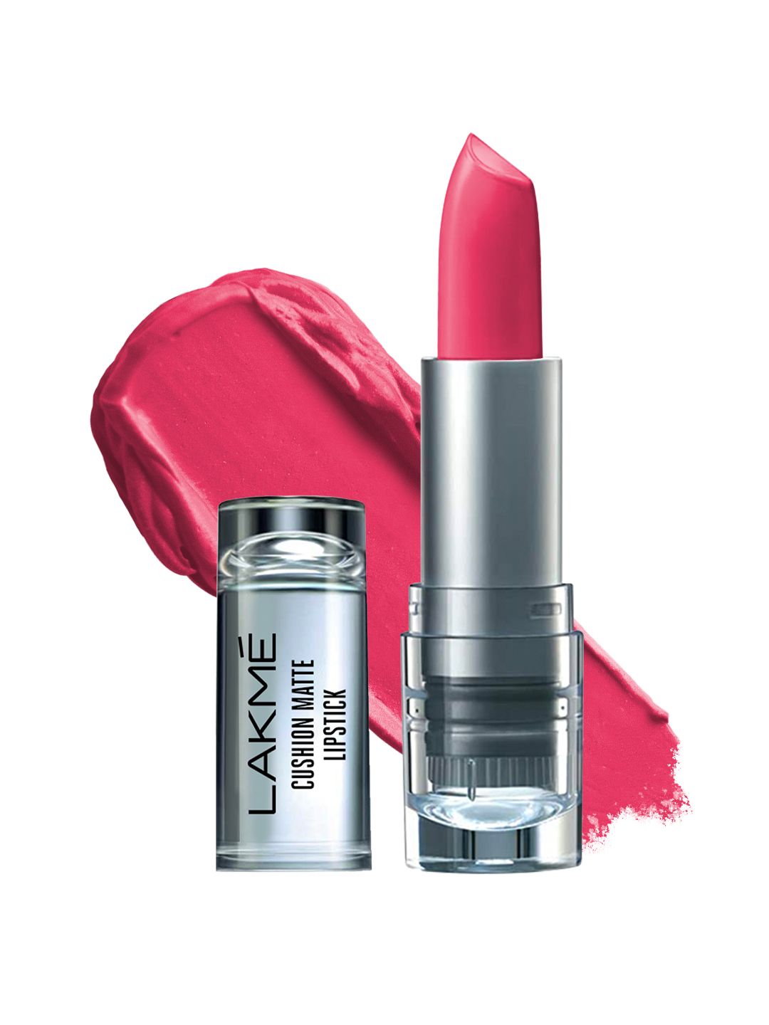 Lakme Forever Matte Long Lasting Lipstick With French Rose Oil Ext 4.5g - Pink Charm CP14