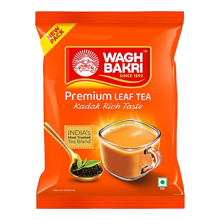Wagh Bakri Premium Leaf Tea Pouch : 500 g